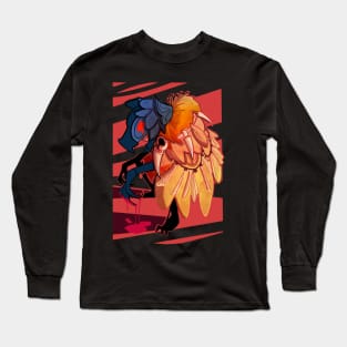 Big Red Wolf Long Sleeve T-Shirt